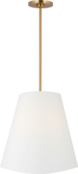 Visual Comfort Studio - KSP1213BBS - Three Light Hanging Shade - Beauvoir - Burnished Brass | Burnished Brass