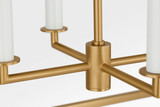 Visual Comfort Studio - KSC1204BBS - Four Light Lantern - Carlyle - Burnished Brass | Burnished Brass