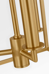 Visual Comfort Studio - KSC1183BBS - Three Light Lantern - Carlyle - Burnished Brass | Burnished Brass
