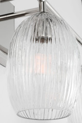 Visual Comfort Studio - HV1003PN - Three Light Bath - Serafina - Polished Nickel | Polished Nickel