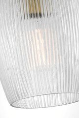 Visual Comfort Studio - HP1001BBS - One Light Pendant - Serafina - Burnished Brass | Burnished Brass