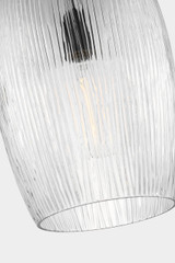 Visual Comfort Studio - HP1001AI - One Light Pendant - Serafina - Aged Iron | Aged Iron