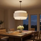 Visual Comfort Studio - EP1196AI - Six Light Hanging Shade - Belaro - Aged Iron | Aged Iron