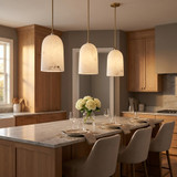 Visual Comfort Studio - CP1491BBS - One Light Pendant - Savina - Burnished Brass | Burnished Brass