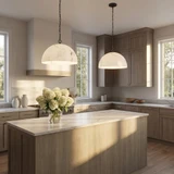 Visual Comfort Studio - CP1481AI - One Light Pendant - Savina - Aged Iron | Aged Iron
