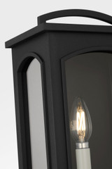 Visual Comfort Studio - CO1561TXB - One Light Wall Lantern - Modesto - Textured Black | Textured Black