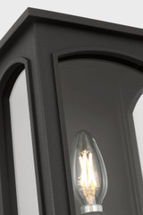 Visual Comfort Studio - CO1551TXB - One Light Wall Lantern - Modesto - Textured Black | Textured Black