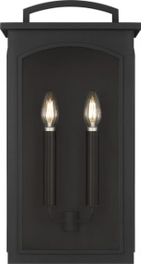 Visual Comfort Studio - CO1542TXB - Two Light Wall Lantern - Modesto - Textured Black | Textured Black