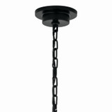 Kichler - 52705BK - Six Light Chandelier - Carrick - Black