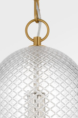 Visual Comfort Studio - AP1291BBS - One Light Pendant - Lucinda - Burnished Brass | Burnished Brass
