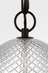 Visual Comfort Studio - AP1291AI - One Light Pendant - Lucinda - Aged Iron | Aged Iron