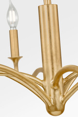Visual Comfort Studio - AC1218GD - Eight Light Chandelier - Chatsworth - Gild | Gild