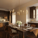 Visual Comfort Studio - AC1218GD - Eight Light Chandelier - Chatsworth - Gild | Gild