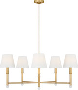 Visual Comfort Studio - AC1195GD - Five Light Chandelier - Greard - Gild | Gild