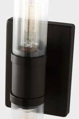 Visual Comfort Studio - 4465002CF-112 - Two Light Vanity - Keaton - Midnight Black | Midnight Black