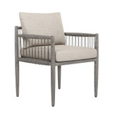 Uttermost - 53155 - Dining Chair - Borneo - Dark Gray