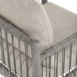 Uttermost - 53155 - Dining Chair - Borneo - Dark Gray