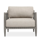 Uttermost - 53152 - Lounge Chair - Borneo - Dark Gray