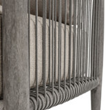 Uttermost - 53152 - Lounge Chair - Borneo - Dark Gray