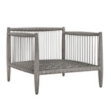 Uttermost - 53152 - Lounge Chair - Borneo - Dark Gray