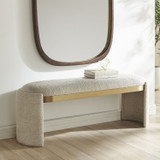 Uttermost - 53123 - Bench - Serena - Antique Gold