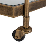 Uttermost - 50349 - Bar Cart - Scarritt - Antique Brass