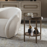 Uttermost - 50345 - Accent Table - Cusano - Antique Brass