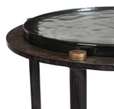 Uttermost - 50343 - Accent Table - Kennington - Antique Brass