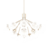 Kichler - 52702CPZ - 16 Light Chandelier Convertible - Silvarious - Champagne Bronze