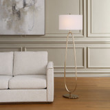 Uttermost - 30787 - One Light Floor Lamp - Tordin - Antique Brass