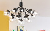 Kichler - 52702BKCLR - 16 Light Chandelier Convertible - Silvarious - Black