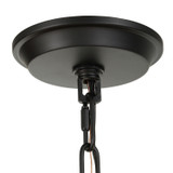 Uttermost - 21665 - Four Light Pendant - Evanston - Matte Black