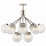 Kichler - 52701PN - 12 Light Chandelier Convertible - Silvarious - Polished Nickel