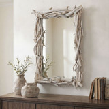 Uttermost - 08388 - Mirror - Rooted - Bleached