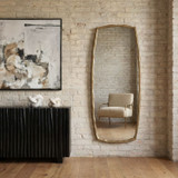Uttermost - 08352 - Mirror - Adair - Antique Brass