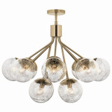 Kichler - 52701CPZ - 12 Light Chandelier Convertible - Silvarious - Champagne Bronze