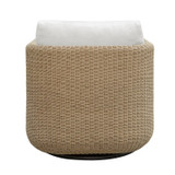 Uttermost - 53132 - Lounge Chair - Santorini - Oyster White