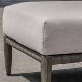 Uttermost - 53124 - Outdoor Ottoman - Borneo - Natural Wood