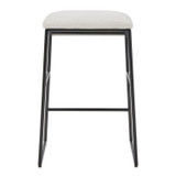 Uttermost - 53075 - Counter Stool - Arcane - Matte Black