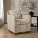 Uttermost - 53062 - Swivel Chair - Basie - Natural Oak