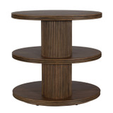 Uttermost - 50320 - Side Table - Top - Dark Walnut