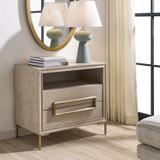 Uttermost - 50316 - Side Table - Alessia - Brushed Brass