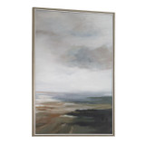 Uttermost - 32491 - Landscape Print - Lowlands - Gray Wood And White