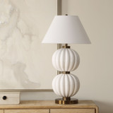 Uttermost - 30663 - One Light Table Lamp - Irena - Antique Brass
