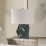 Uttermost - 30662 - One Light Table Lamp - Prisma - Antique Brass