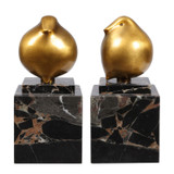 Uttermost - 18301 - Figurines Set/2 - Golden Finch - Caramel Brown