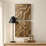 Uttermost - 03502 - Wall Decor Set/2 - Golden Terrain - Antique Gold And Bronze
