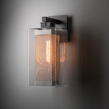 Hubbardton Forge - 304854-SKT-80-72-ZM0707 - One Light Outdoor Wall Sconce - Polaris - Coastal Black