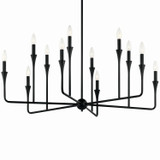 Kichler - 52692BK - 12 Light Chandelier - Alvaro - Black