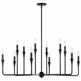Kichler - 52692BK - 12 Light Chandelier - Alvaro - Black